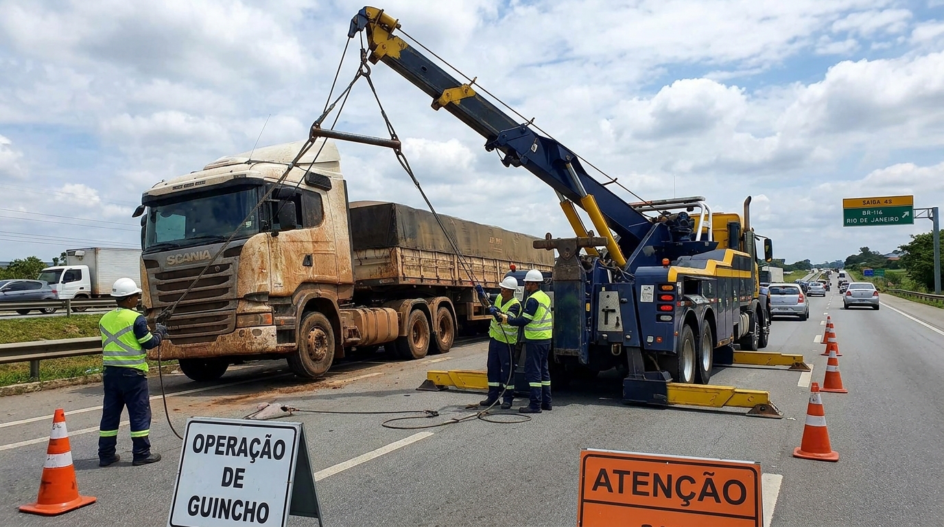 Guincho para Caminhão em Palhoça‑SC