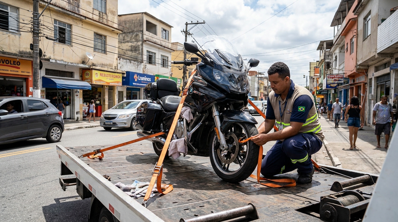 Guincho para Moto em Palhoça‑SC